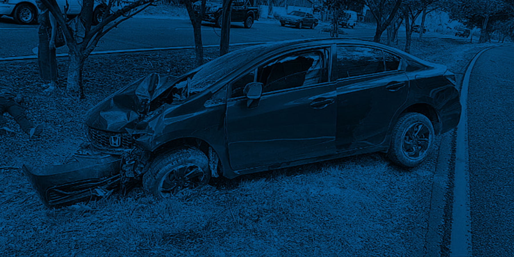 Dos lesionados en accidente de tránsito