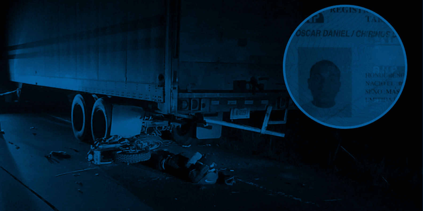 Fallece motociclista tras impactar contra camión