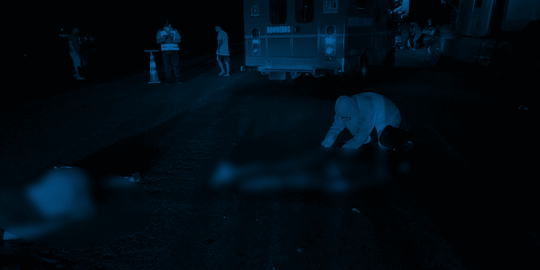 Dos jóvenes murieron al estrellarse en la motocicleta