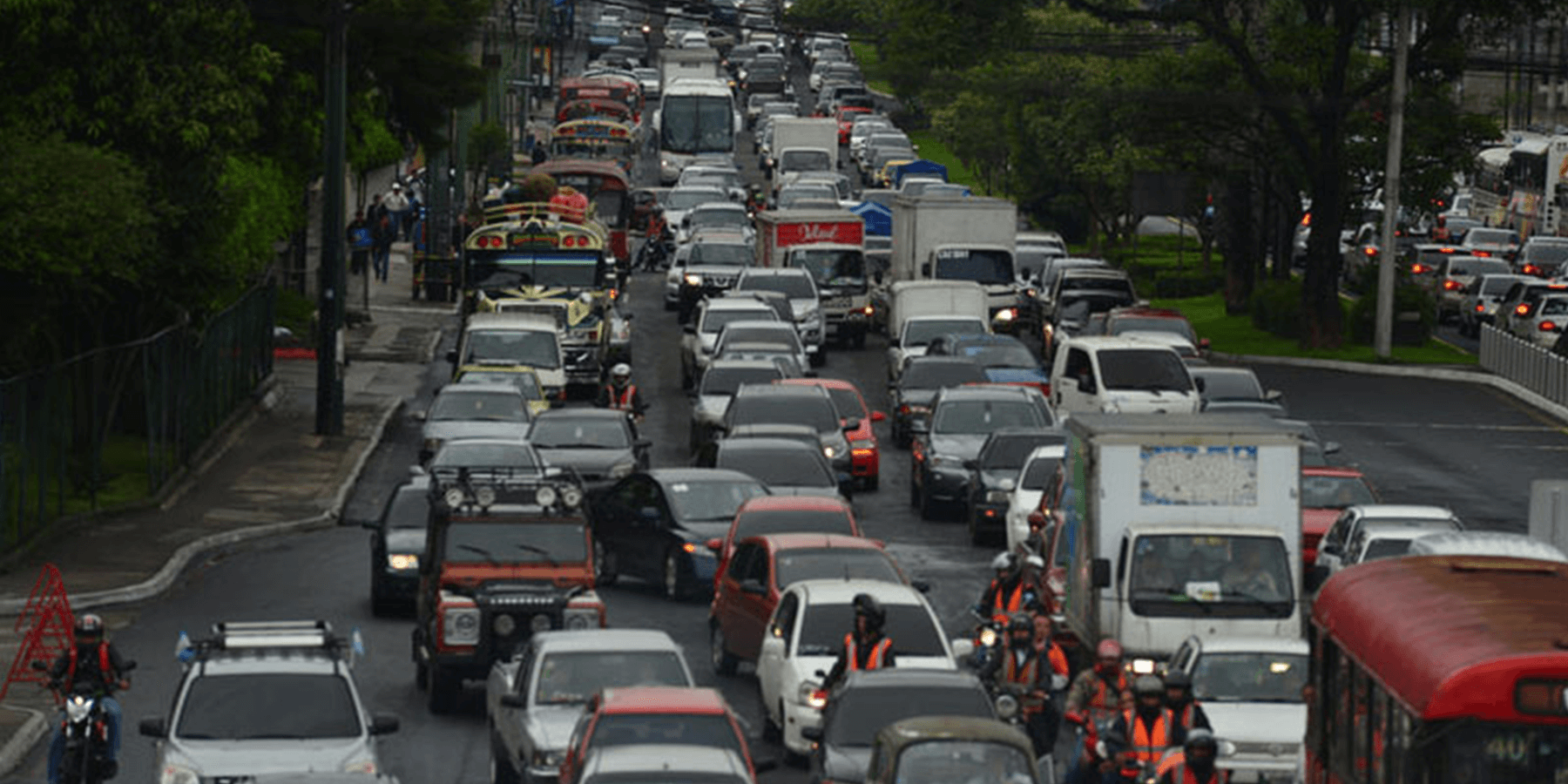 Accidentes de tránsito disminuyen en 35%  en Guatemala