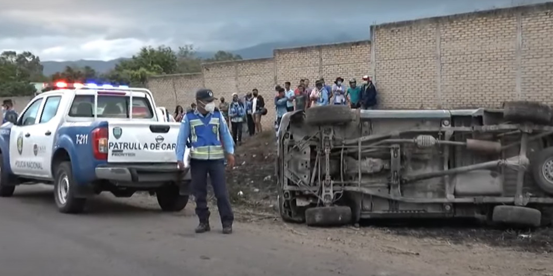 Dos personas fallecidas en accidente